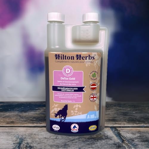 Hilton Herbs Detox Gold - Kräuter flüssig für Leber/Niere/Entgiftung von EPONA