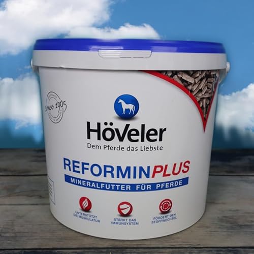 Höveler Reformin Plus - 10 kg Eimer Vitaminiertes Mineralfutter für Jede Ration von EPONA
