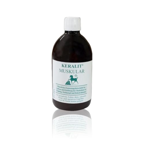 KERALIT® Muskular 500 ml - Leistungsbereitschaft für Pferd & Hund mit Reis & Kurkuma von EPONA