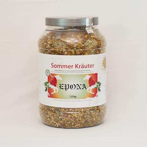 Kräutermischung Sommerkräuter - Dose 100% Reine Kräuter zur Unterstützung der Durchblutung und des Herzens von EPONA