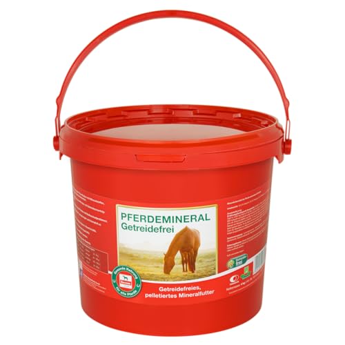SALVANA Pferdemineral Getreidefrei 4 kg Kübel - Getreidefreies Mineralfutter zur Bedarfsdeckung für Pferde Aller Rassen von EPONA