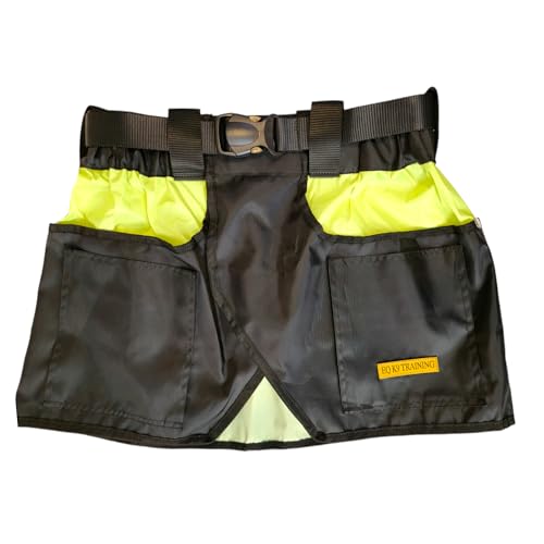 EQ K9 Hunde-Handler-Rock mit mehreren Taschen für Spielzeug, Leckerlis, Hundetrainingsausrüstung, Hundetrainer-Gürtel, Hunde-Wanderhose, am besten für Beweglichkeit, Sport, Schutzhund, wasserabweisend von EQ K9 EXTRA QUALITY K9 TRAINING