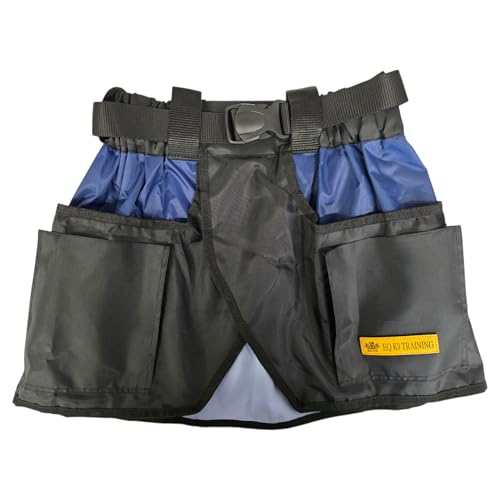 EQ K9 Hunde-Handler-Rock mit mehreren Taschen für Spielzeug, Leckerlis, Hundetrainingsausrüstung, Hundetrainer-Gürtel, Hunde-Wanderhose, am besten für Beweglichkeit, Sport, Schutzhund, wasserabweisend von EQ K9 EXTRA QUALITY K9 TRAINING