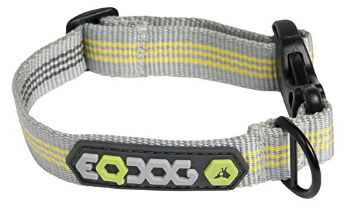 EQDOG 550-575 Classic Collar, S, grau/gelb von EQDOG