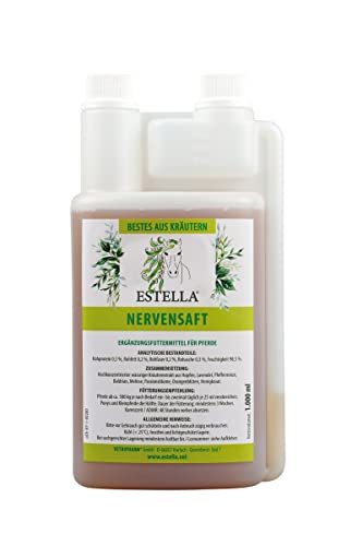 ESTELLA Nervensaft (1 Liter Dosierflasche) - Bestes aus Kräutern von ESTELLA