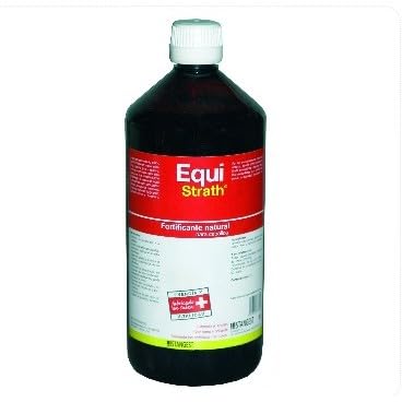 EQUI Strath Pferde 1 Liter Nahrungsergänzungsmittel Steigert Ausdauer und Vitalität von EQUI