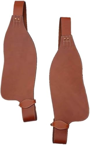 EQUIEMPRESS Pferde-Western-Leder-Fender-Ersatzsattel-Fender-Paar-Set für Roping Trail Barrel Pleasure-Sättel mit Belvin-Schnallen AZ-32 EQUIEMPRESS Pferde-Western-Leder-Fender-Ersatzsattel-Fender-Paar-Set für Roping Trail Barrel Pleasure-Sättel mit Belvin-Schnallen AZ-32 von EQUIEMPRESS