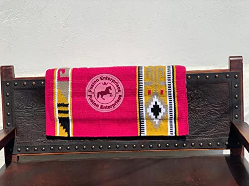 EQUIEMPRESS Sattelunterlage Western Ranch/Westernsatteldecke aus Neuseelandwolle, Top Wool Pad Sensor Flex (Anpassung möglich) A-196 (34" x 38") von EQUIEMPRESS