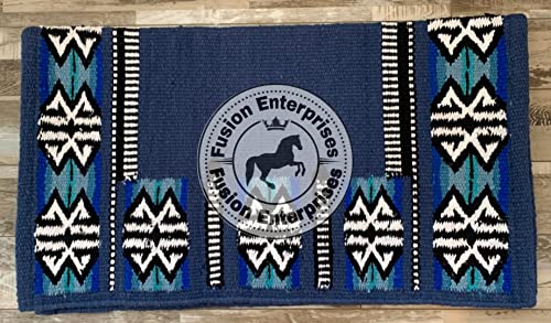 EQUIEMPRESS Sattelunterlage Western Ranch/Westernsatteldecke aus Neuseelandwolle, Top Wool Pad Sensor Flex (Anpassung möglich) A-214 (36" x 40") von EQUIEMPRESS