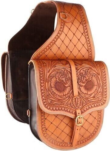 EQUIEMPRESS Western Satteltasche aus Leder für Pferde | Reitspaß, Wanderritt, geeignet für Reiten und Fassrennen | Satteltasche mit verstellbarem Riemen, Größe: 10"x10"x3" AZ-27 EQUIEMPRESS Western Satteltasche aus Leder für Pferde | Reitspaß, Wanderritt, geeignet für Reiten und Fassrennen | Satteltasche mit verstellbarem Riemen, Größe: 10"x10"x3" AZ-27 von EQUIEMPRESS