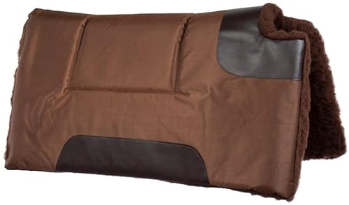 EQUIGEAR Pferdeschabracke Western Brown Barrel Racing Pleasure Trail Decke A-01 von EQUIGEAR