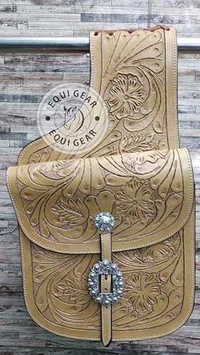 EQUIGEAR Western-Leder-Satteltasche für Pferde | Reitvergnügen Wanderritt geeignet für Reiten und Fassrennen | Satteltasche mit verstellbarem Riemen GRÖSSE: 10"X10"X3" SA-70 EQUIGEAR Western-Leder-Satteltasche für Pferde | Reitvergnügen Wanderritt geeignet für Reiten und Fassrennen | Satteltasche mit verstellbarem Riemen GRÖSSE: 10"X10"X3" SA-70 von EQUIGEAR