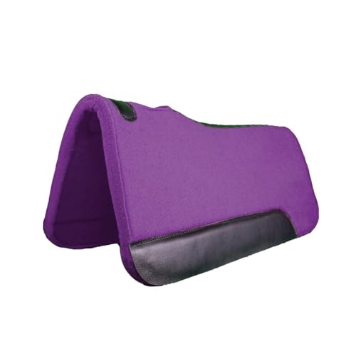 EQUIGEAR Westernpferd-Filzpad/Konturpad aus hochwertigem Wollfilz in den Größen 32 x 32 Zoll und 30 x 30 Zoll A06 (30x30) von EQUIGEAR