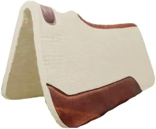 EQUIGEAR Westernpferd-Filzpad/Konturpad aus hochwertigem Wollfilz in den Größen 32 x 32 Zoll und 30 x 30 Zoll A11 (32x32) von EQUIGEAR
