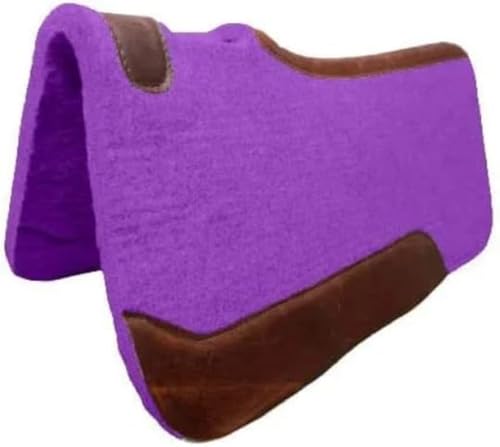 EQUIGEAR Westernpferd-Filzpad/Konturpad aus hochwertigem Wollfilz in den Größen 32 x 32 Zoll und 30 x 30 Zoll A24 (30X30) von EQUIGEAR
