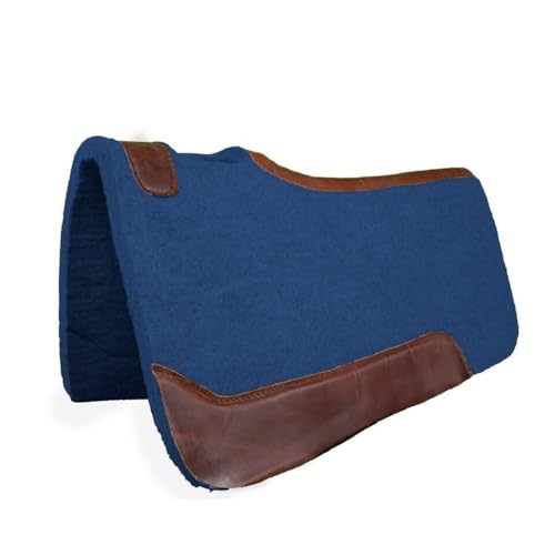 EQUIGEAR Westernpferd-Filzpad/Konturpad aus hochwertigem Wollfilz in den Größen 32 x 32 Zoll und 30 x 30 Zoll A46 (30X30) von EQUIGEAR
