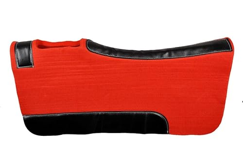 EQUIGEAR Westernpferd-Filzpad/Konturpad aus hochwertigem Wollfilz in den Größen 32 x 32 Zoll und 30 x 30 Zoll HY76 (30X30) von EQUIGEAR