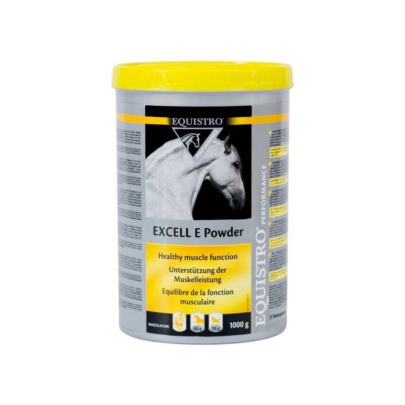 Equistro Excell E Powder 1 kg Unterstützung der Muskelleistung von EQUISTRO®