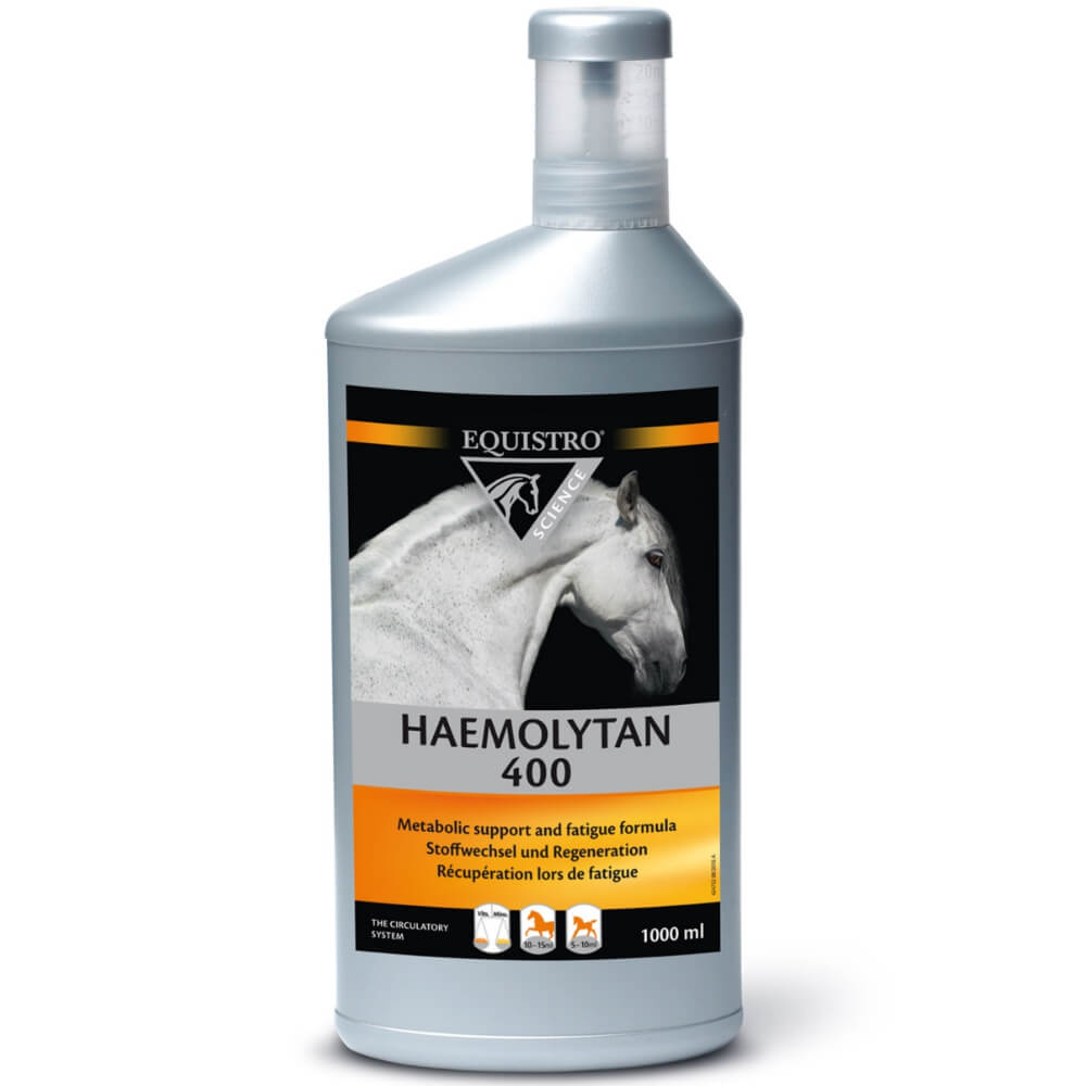 Equistro Haemolytan 400 1L Unterstützt die Regeneration & Vitalität von EQUISTRO®