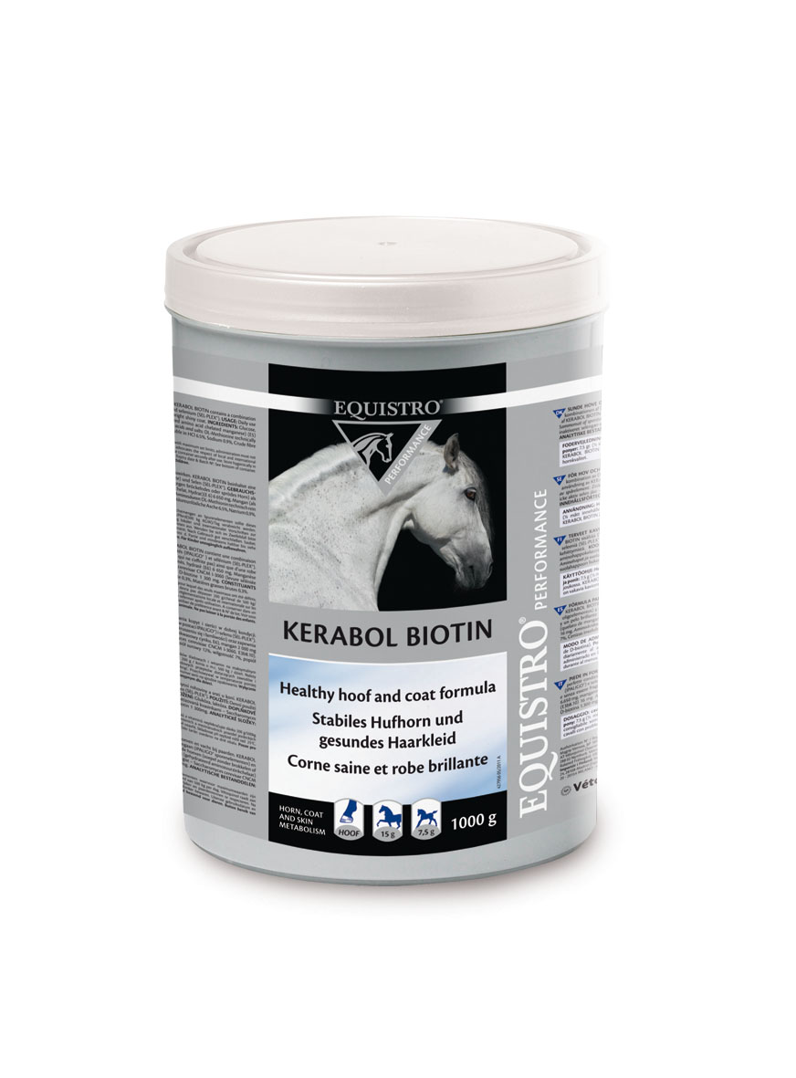 Equistro Kerabol Biotin Pulver 1 kg Für Haut, Huf & Haar von EQUISTRO®