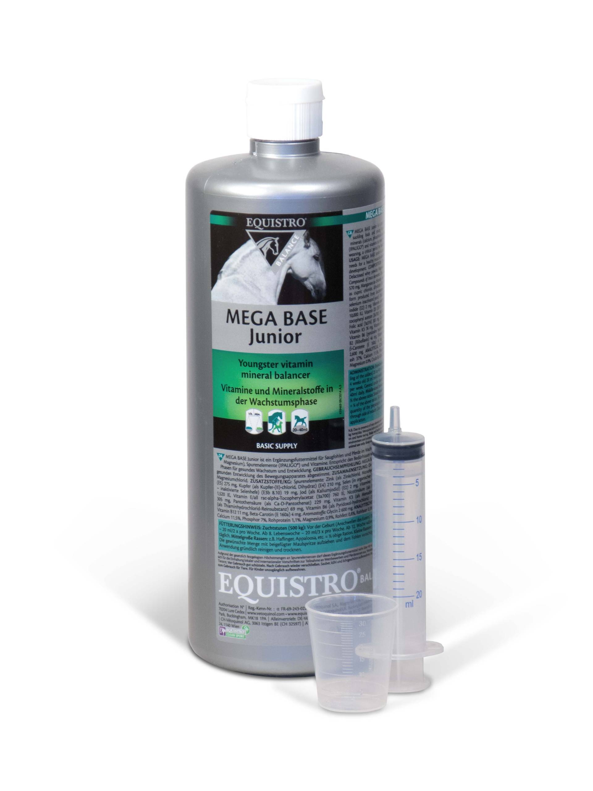 Equistro Mega Base Junior 1 L Mineralpower für Fohlen von EQUISTRO®