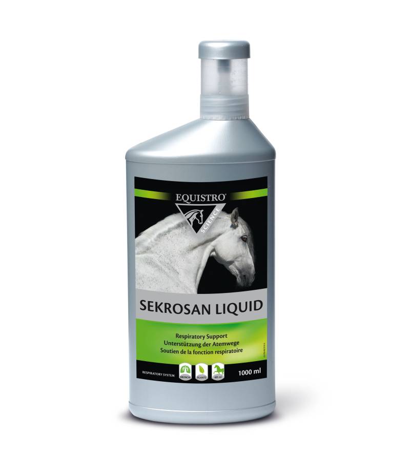 Equistro Sekrosan Liquid 1 L Bei Atemwegsproblemen von EQUISTRO®