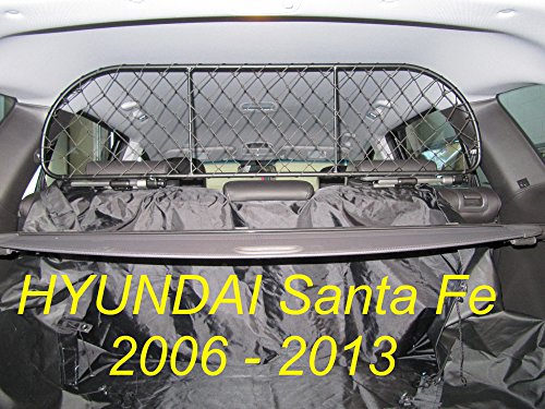 ERGOTECH Trennnetz Trenngitter Hundenetz Hundegitter für Hyundai Santa Fe - BJ 2006-2013 von ERGOTECH