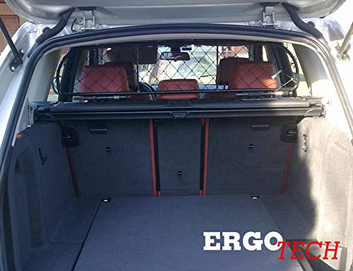 ERGOTECH Trennnetz Trenngitter für BMW X3 (2011-2017), RDA65-XS8, für Hunde und Gepäck von ERGOTECH