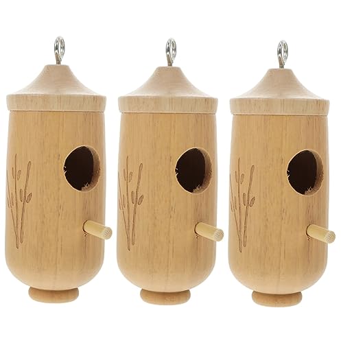 3 Stück Kolibri-Haus, dekorative Außendekoration, Schaukeln for den Außenbereich, Vogelkäfig, dekoratives Vogelhaus for den Außenbereich, Vogelzüchter, dekorative Vogelhäuser, hängendes Kolibri-Nest a 3 Stück Kolibri-Haus, dekorative Außendekoration, Schaukeln for den Außenbereich, Vogelkäfig, dekoratives Vogelhaus for den Außenbereich, Vogelzüchter, dekorative Vogelhäuser, hängendes Kolibri-Nest a von ERICAT