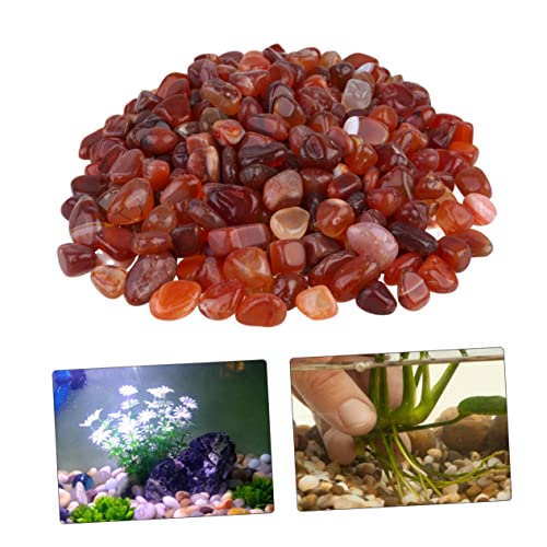 ERINGOGO 1 Packung Yuhua Steindekoration Dekorativ Rot Fisch Tank Aquarium Felsen Murmeln Steine ​​für Aquarien Klein Vulkanisch Drinnen Dekorationen Für Aquarien Groß von ERINGOGO