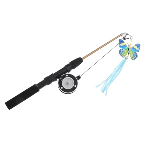 ERINGOGO 1 Satz Angelrute necken Katzenstock für Intelligentes interaktives Katzenspielzeug drinnen Interaktives Katzenspielzeug mit Zauberstab mit einziehbarem Zauberstab Eva ERINGOGO 1 Satz Angelrute necken Katzenstock für Intelligentes interaktives Katzenspielzeug drinnen Interaktives Katzenspielzeug mit Zauberstab mit einziehbarem Zauberstab Eva von ERINGOGO
