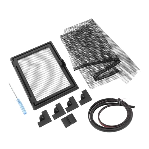 ERINGOGO 1 Satz Antisprungnetz Für Aquarien Fischtankdeckel Aquariennetze Austausch Der Oberen Abdeckung des Aquariums Abdeckungen Für Aquarien Obere Abdeckung des Aquariums Magnet Schwarz von ERINGOGO