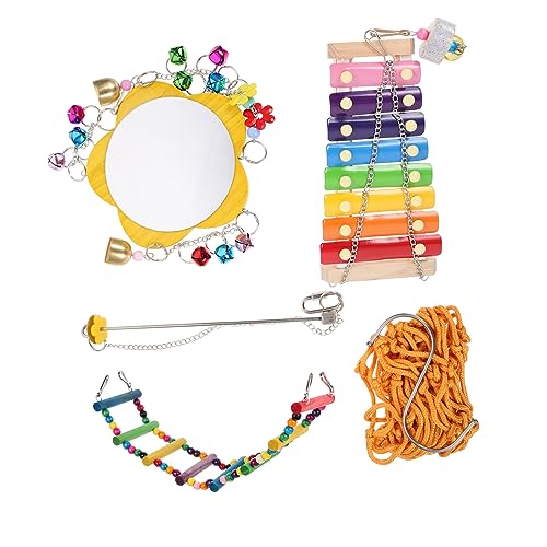 ERINGOGO 1 Satz Hängende Spielzeuge für Hühner Teiliges für Hähne Hennen und Küken Interaktive Beschäftigungsspiele für Geflügelhaltung und Erkunden für Haustierhühner von ERINGOGO