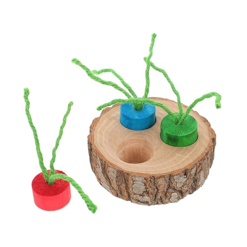 ERINGOGO 1satz Kleintier Spielzeug Für Hamster Meerschweinchen Und Kaninchen Kauspielzeug Mit Spannenden Formen Fördert Geistige Aktivität Und Sorgt Für Unterhaltung Beim Fressen Und von ERINGOGO