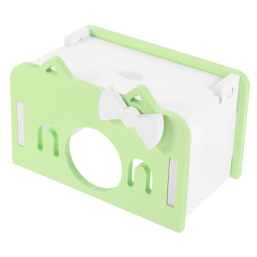ERINGOGO 1 Satz Hamsterversteck Haustier Gießen Kaninchen Im Freien Heu Hängematten Hamsterkäfig Schildkröte Zaun Futterspender Wurf Plüsch Fallen Fangen Stall Ratte PVC von ERINGOGO