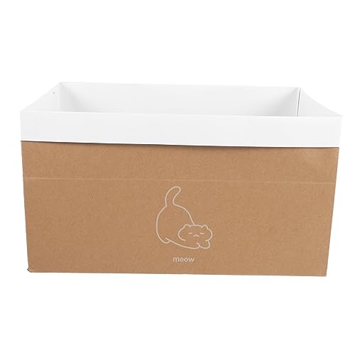 ERINGOGO 1 Satz Hundenest Kratzbrett klein Katzenkratzbett kratzen Pfote Pads verschleißfestes Katzennest Katzenhaus im einfachen Stil Schlafnest für Haustiere Wellpapier ERINGOGO 1 Satz Hundenest Kratzbrett klein Katzenkratzbett kratzen Pfote Pads verschleißfestes Katzennest Katzenhaus im einfachen Stil Schlafnest für Haustiere Wellpapier von ERINGOGO