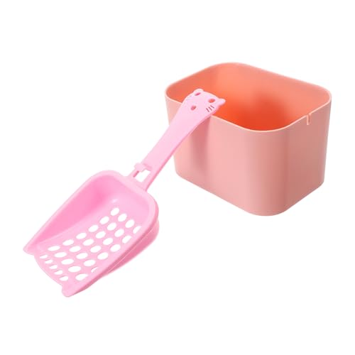 ERINGOGO 1 Satz Katzenstreu-Schaufel-Set Post Gehäuse Kratzer Wurf Katzenklo Reinigungswerkzeug Set Katzentoilette Zubehör Katzenstreuschaufel für den Haushalt Hausmüllschaufel Plastik Rosa ERINGOGO 1 Satz Katzenstreu-Schaufel-Set Post Gehäuse Kratzer Wurf Katzenklo Reinigungswerkzeug Set Katzentoilette Zubehör Katzenstreuschaufel für den Haushalt Hausmüllschaufel Plastik Rosa von ERINGOGO