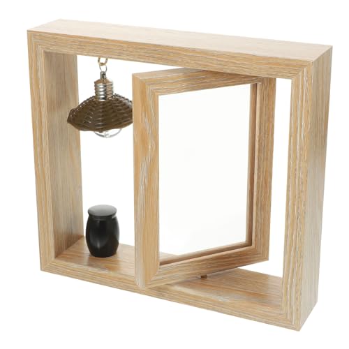 ERINGOGO 1 Satz Rotierende Urne Mit Fotorahmen Bilderrahmen Urne Einäscherung Klein Asche Mini Denkmal Urnen Fotorahmen Für Den Haushalt Holzbilderrahmen Metall ERINGOGO 1 Satz Rotierende Urne Mit Fotorahmen Bilderrahmen Urne Einäscherung Klein Asche Mini Denkmal Urnen Fotorahmen Für Den Haushalt Holzbilderrahmen Metall von ERINGOGO