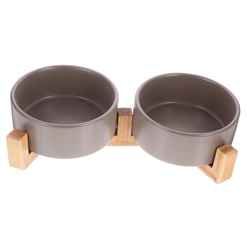 ERINGOGO 1 Satz Rutschfester Futternapf Indoor Hundenapf Haustier Katzennapf Hundenäpfe Kleiner Hund Katzennäpfe Katzenfutter Behälter für Hundefutter Wasserschale Keramik von ERINGOGO
