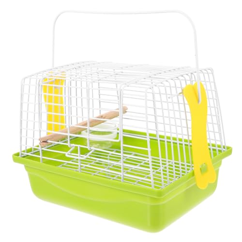 ERINGOGO 1 Satz tragbarer Vogelkäfig Käfige Vogelkäfig für die Reise Papageienträger Vogel Träger Kleiner Käfig für Vögel Vogelreisekäfig Sittichkäfig Conure-Käfig Eisen ERINGOGO 1 Satz tragbarer Vogelkäfig Käfige Vogelkäfig für die Reise Papageienträger Vogel Träger Kleiner Käfig für Vögel Vogelreisekäfig Sittichkäfig Conure-Käfig Eisen von ERINGOGO