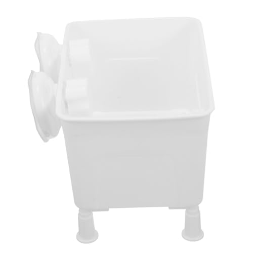 ERINGOGO 1 Set Fischtank Zuchtbox Fischisolationsgehäuse Fischglastrenner Aquarium Trennnetz Zuchthalter Aquarium Kindergarten Zuchttank Fischtank Zubehör Kunststoff Weiß von ERINGOGO