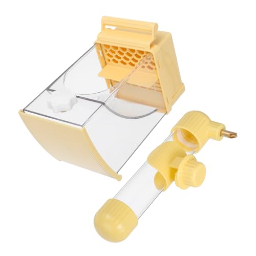 ERINGOGO 1 Set Futter- Und Wasserspender Für Vogelkäfige: Automatischer Futterspender Für Papageien Mit Schublade – Vogelfutterspender Für Wellensittiche, Sittiche Und Finken ERINGOGO 1 Set Futter- Und Wasserspender Für Vogelkäfige: Automatischer Futterspender Für Papageien Mit Schublade – Vogelfutterspender Für Wellensittiche, Sittiche Und Finken von ERINGOGO