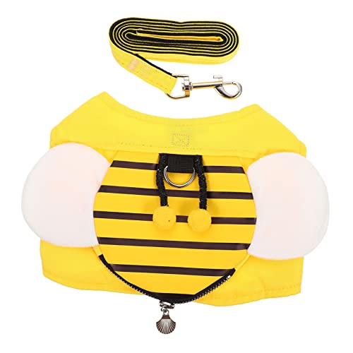 ERINGOGO 1satz Adorables Katzengeschirr Mit Leine Verstellbare Atmungsaktive Ausbruchssichere Weste Für Kleine Hunde Und Katzen Bequemes Tragegefühl Für Und Training Mit Süßem Design von ERINGOGO