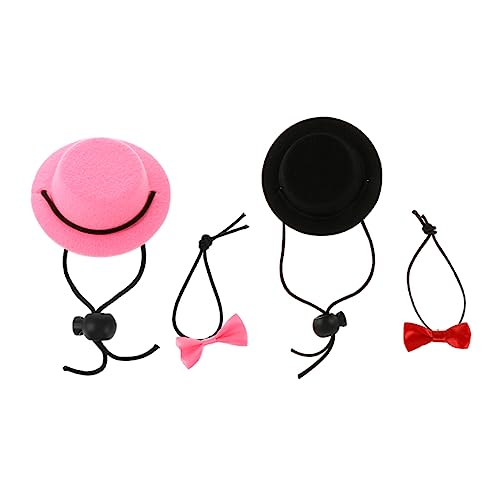 ERINGOGO 1 Set Haustier Mützen Set Kleine Haustier Schleifenhüte Für Hunde Welpen Pflege Krawatten Party Zubehör Dekoration Mini Haustierhüte Für Kleintiere Haustier Fliege ERINGOGO 1 Set Haustier Mützen Set Kleine Haustier Schleifenhüte Für Hunde Welpen Pflege Krawatten Party Zubehör Dekoration Mini Haustierhüte Für Kleintiere Haustier Fliege von ERINGOGO