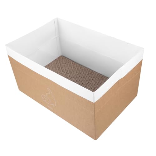 ERINGOGO 1 Set Katzenkratzbrett Katzenstreu Hauskatzen Selbstmatratze Katzenschlafhaus Kratzgehege Flauschiges Katzenkratzbrett Katzenhaus Im Einfachen Stil Hundenest Wellpapier ERINGOGO 1 Set Katzenkratzbrett Katzenstreu Hauskatzen Selbstmatratze Katzenschlafhaus Kratzgehege Flauschiges Katzenkratzbrett Katzenhaus Im Einfachen Stil Hundenest Wellpapier von ERINGOGO