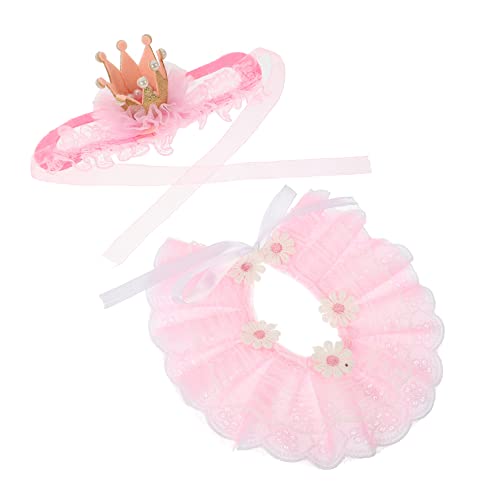 ERINGOGO 1 Set Welpenhalsband Katzenhalsband Haustierhalsband Kätzchen Zubehör Halstuch Für Hundehalsband Kätzchen Glockenhalsband Halsband Welpen Halsbekleidung von ERINGOGO