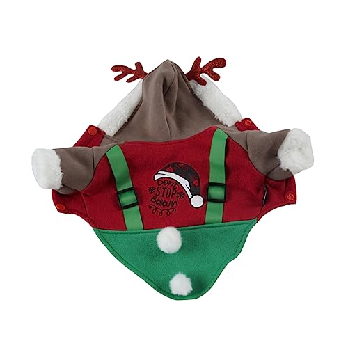 ERINGOGO Anzug Im Elch-Design Für Haustiere Weihnachtskleidung Für Hunde Haustierkostüm Hundekleidung Haustier-dekor-Accessoire Bequem Und Atmungsaktiv Schont Die Haut Passend Für Hunde ERINGOGO Anzug Im Elch-Design Für Haustiere Weihnachtskleidung Für Hunde Haustierkostüm Hundekleidung Haustier-dekor-Accessoire Bequem Und Atmungsaktiv Schont Die Haut Passend Für Hunde von ERINGOGO