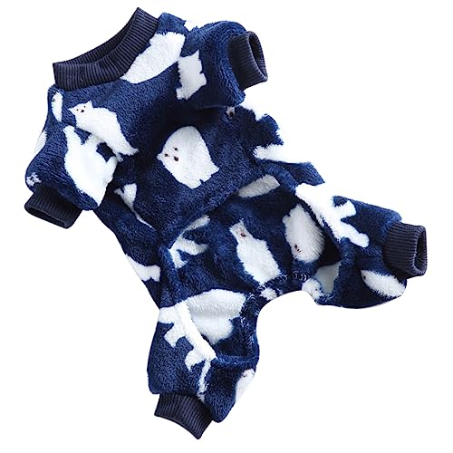 ERINGOGO 1 Stück Hundepyjama Für Große Haustierkleidung Welpen Bezaubernde Hundekleidung Große Coole Hundepflege Übermantel Für Hunde Weihnachtspyjama Warmes Hundekostüm von ERINGOGO