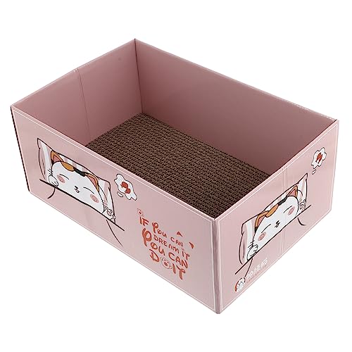 ERINGOGO 1 Stück Katze Wellpappe Schlafbett Für Katzen Katzennestbett Haustier Katze Zubehör Kätzchen Kratzbrett Katzenhaus Haustier Katzennest Haustiergeschenk Wellpapier Rosa ERINGOGO 1 Stück Katze Wellpappe Schlafbett Für Katzen Katzennestbett Haustier Katze Zubehör Kätzchen Kratzbrett Katzenhaus Haustier Katzennest Haustiergeschenk Wellpapier Rosa von ERINGOGO