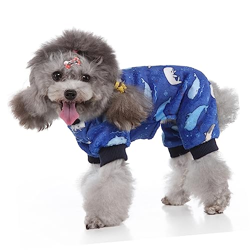 ERINGOGO 1 Stück Kleidung Für Haustiere Weihnachtskleidung Für Hunde Hundekostüm Karierter Kapuzenpullover Kleidung Hundemäntel Haustiermäntel Hundepyjama Kleines Outfit Welpen von ERINGOGO